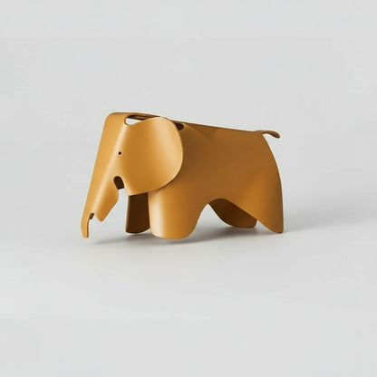 camel elephant-shaped decor item on a white background